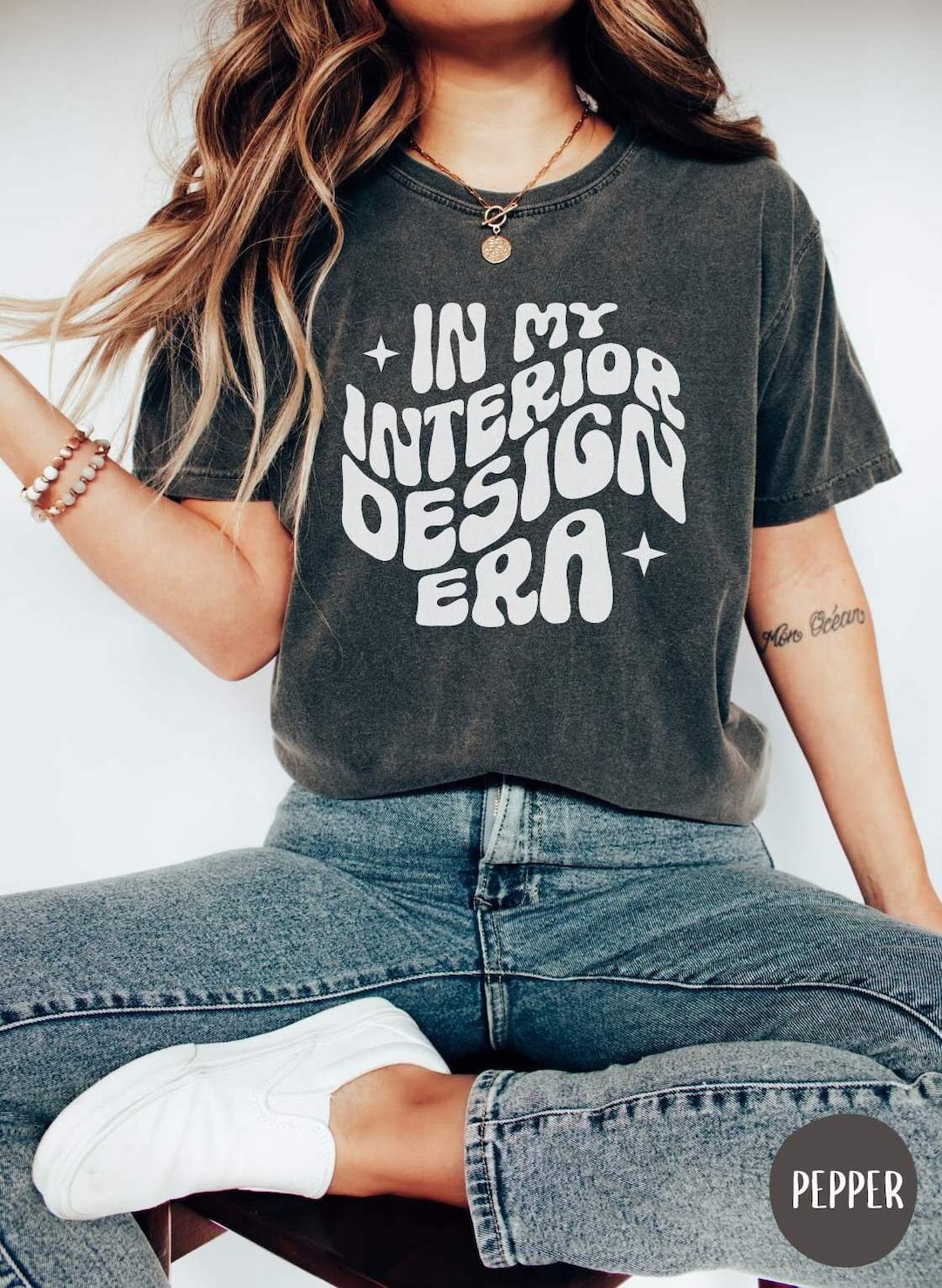 Comfort Colors® in My Interior Design Era Shirt, Trendy Retro Interior ...