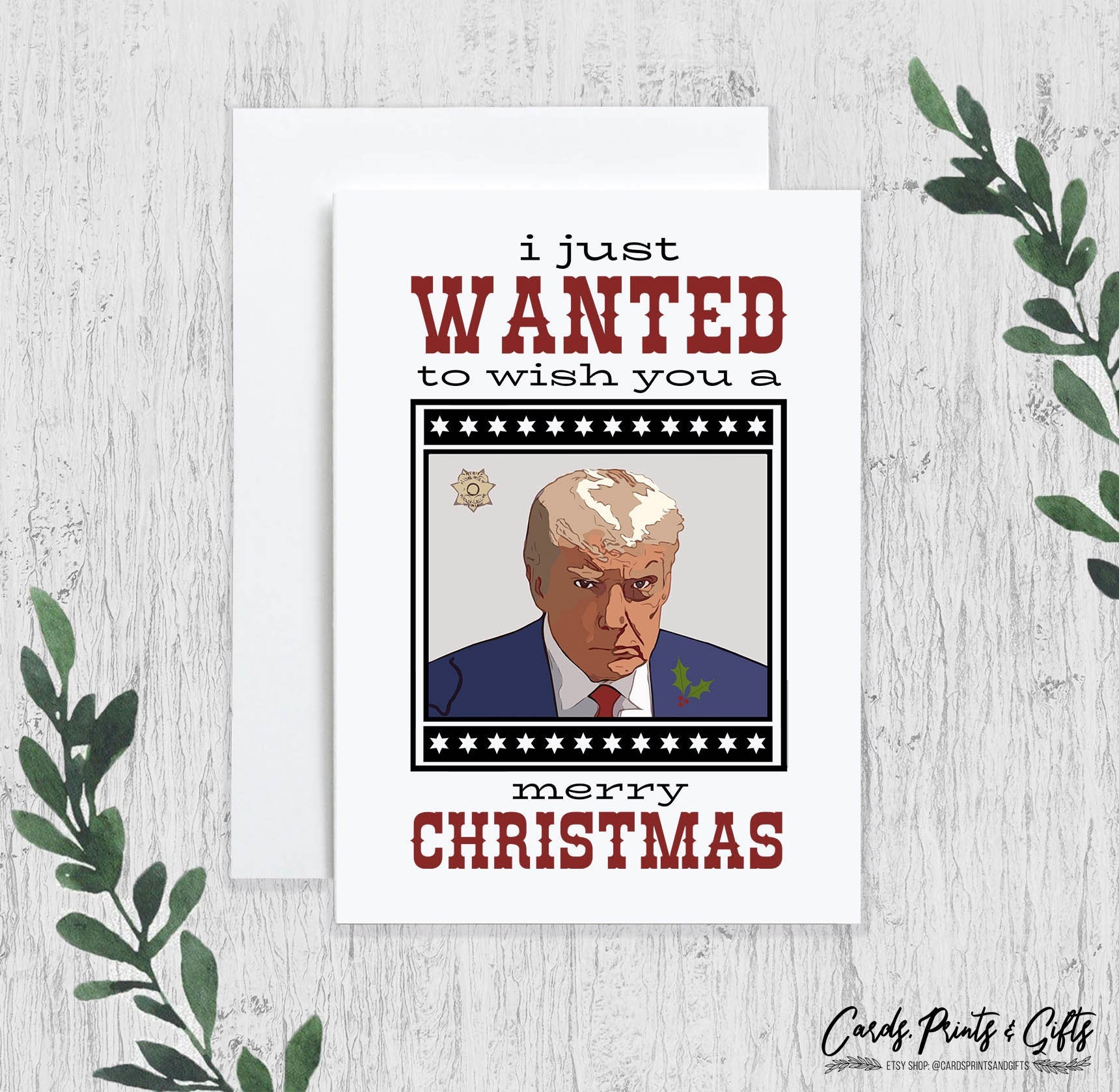 Trump Christmas Card - Etsy trump-christmas-card-etsy