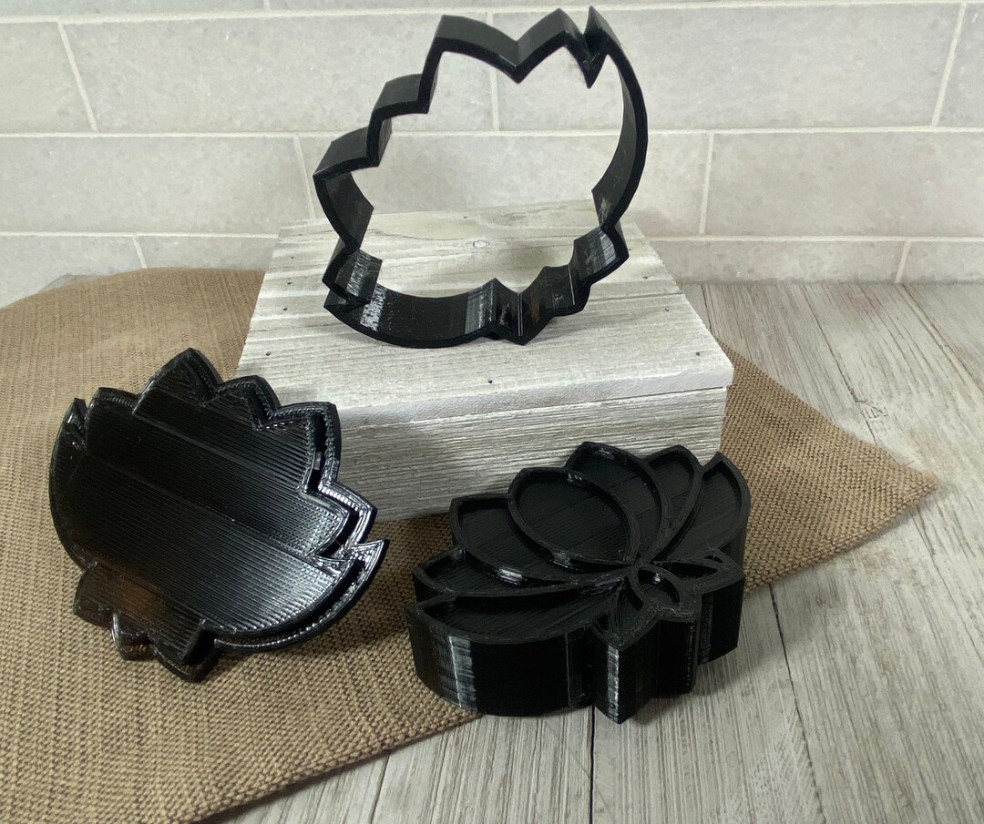 Lotus Flower Bath Bomb Mold Bath Bomb Mold Press Mold 3 Etsy