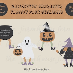 Halloween Witch Boots Elements, PNG Files