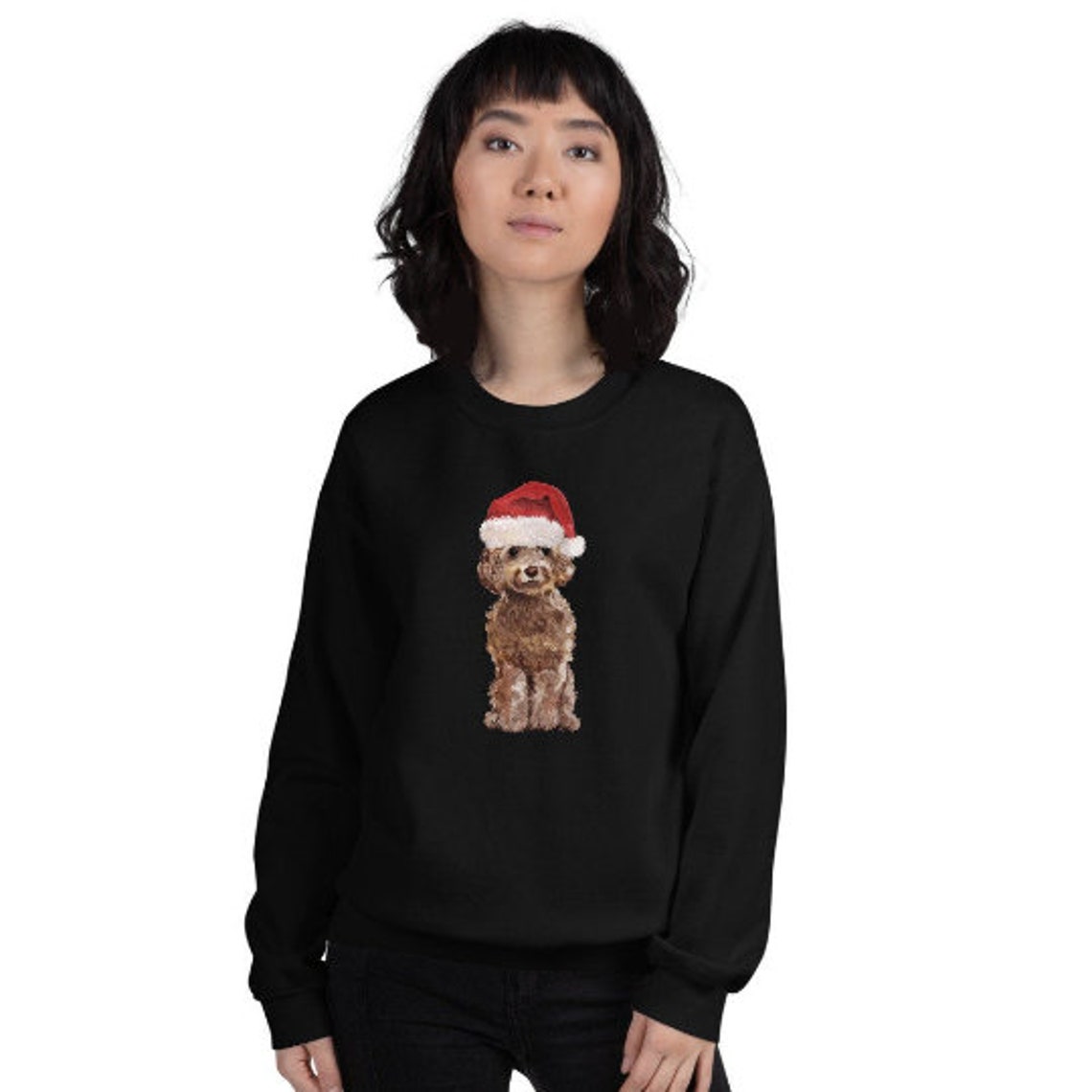 Cockapoo Christmas Sweatshirt Cockapoo Shirt Cockapoo Etsy