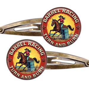 Racing Barrette - Etsy