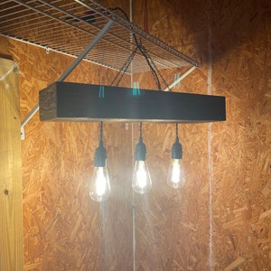 Rustic Farmhouse Light Fixture LED Bild 8