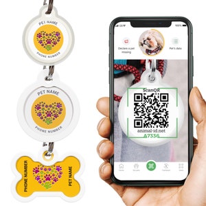 Dog Id Tag Personalized, Custom Dog Tag For Small Dog Puppy Kitten Cat, Pet Name Tag Animal Lover Gift