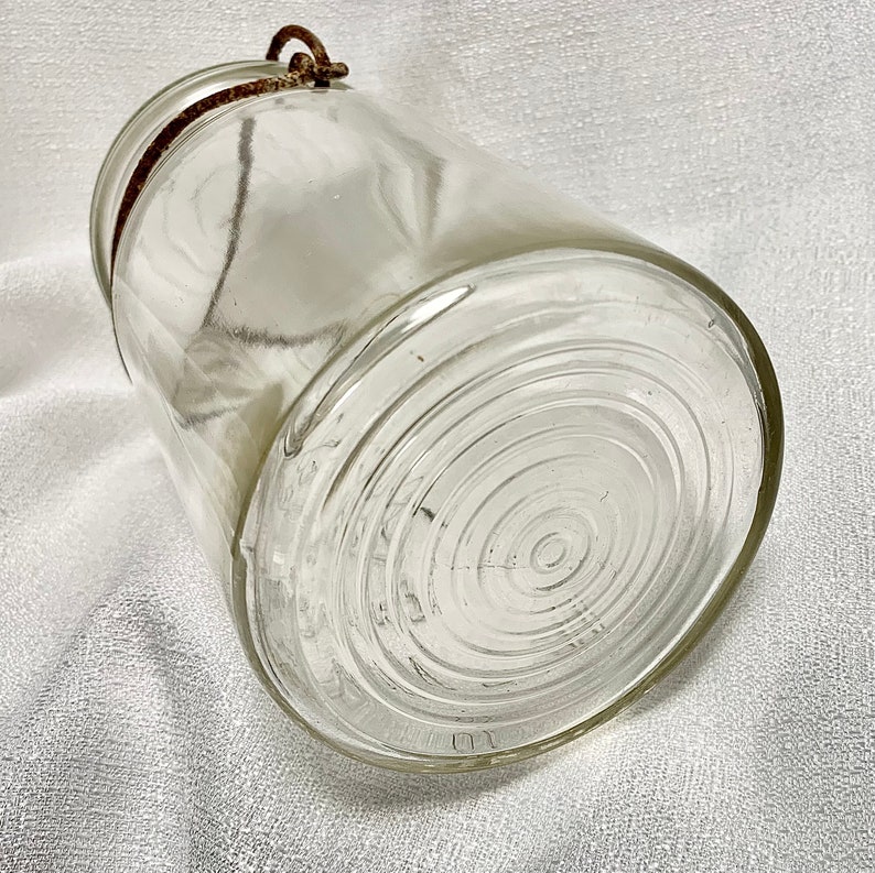 Vintage Ball Eclipse Wide Mouth Round Clear 1 Quart 32 Oz Glass Canning