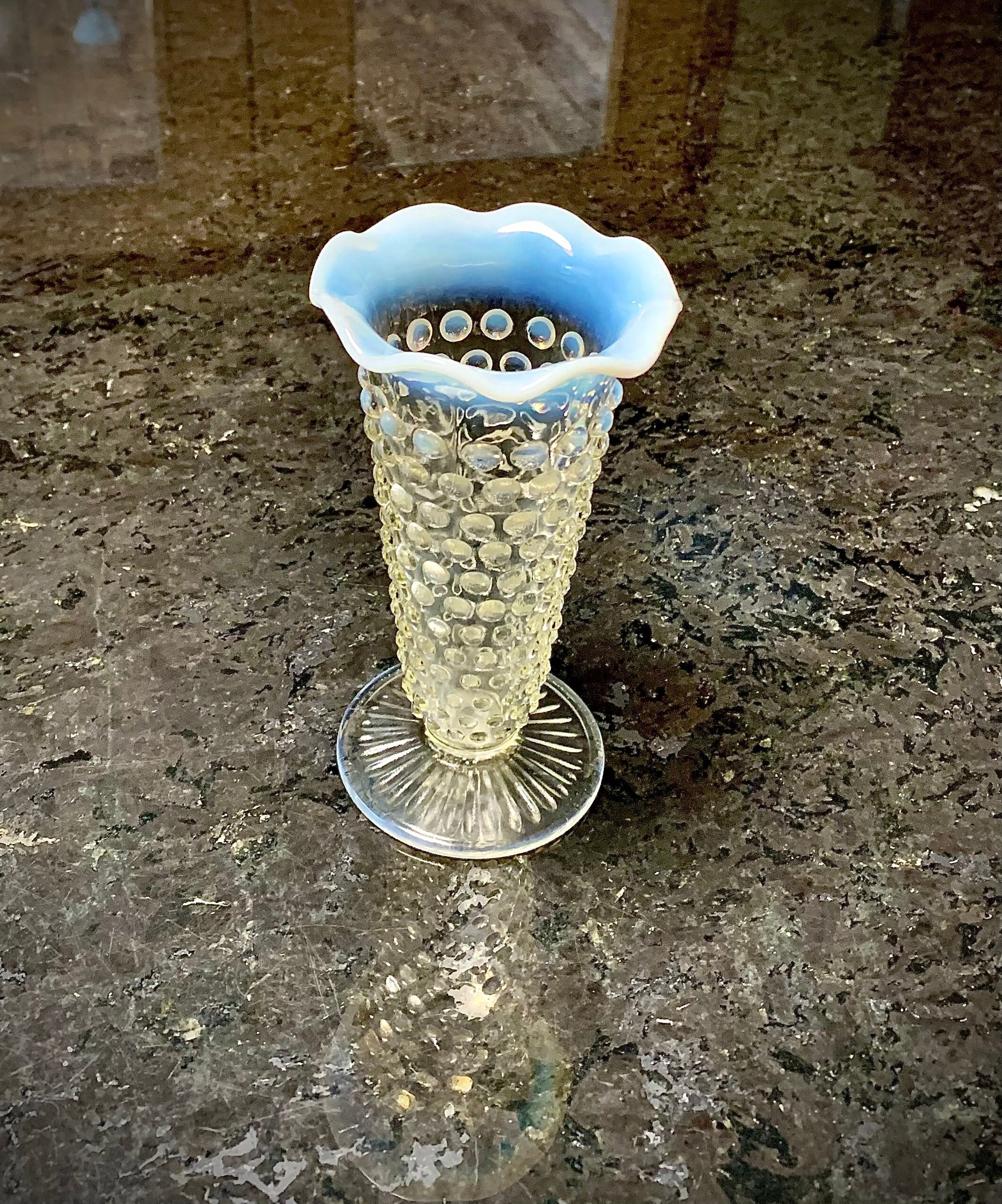 Vintage 1942-1946 | Anchor Hocking Moonstone | Opalescent and