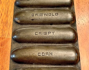 Great Gift! Griswold No. 273 Crispy Corn Stick Cast Iron Pan, 930 – Cast &  Clara Bell