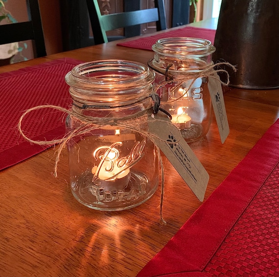 16 oz Glass Candle Jar with Flat Glass Lid