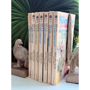 Vintage Nancy Drew Files Collection: 1989 Mystery Series, 7 Books