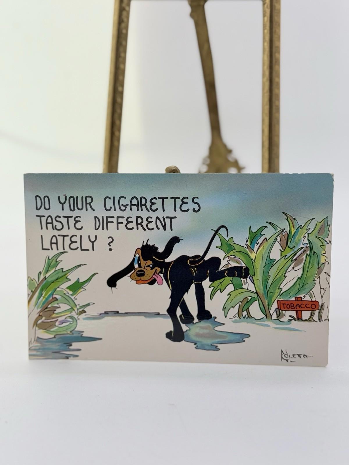 Cigarette Postcard