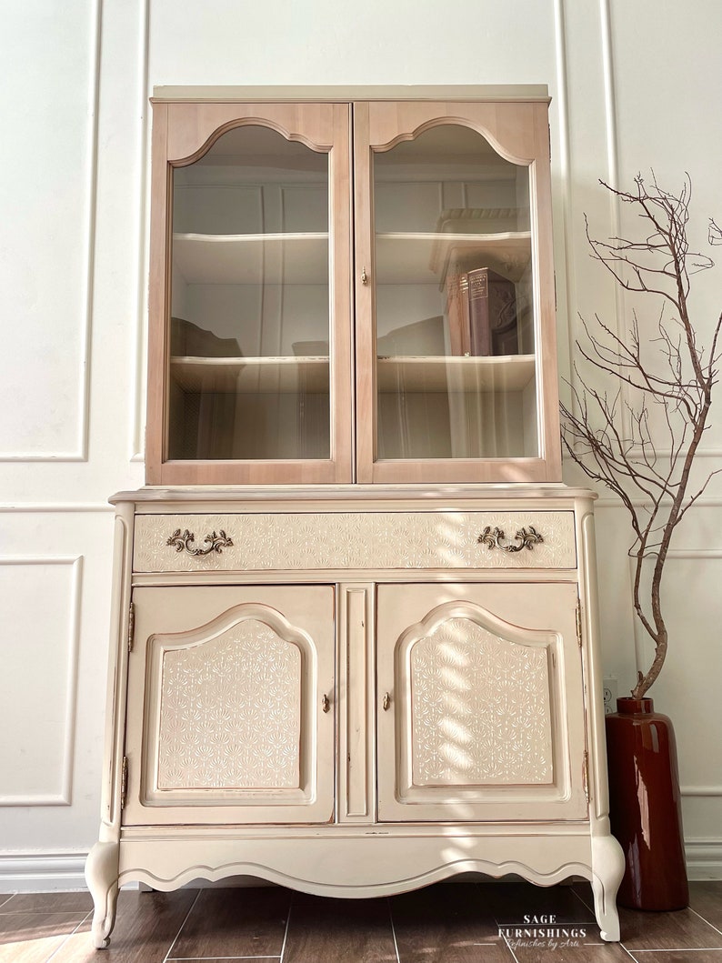 Vintage China Kitchen Hutch Dining Room Hutch Pie Pie