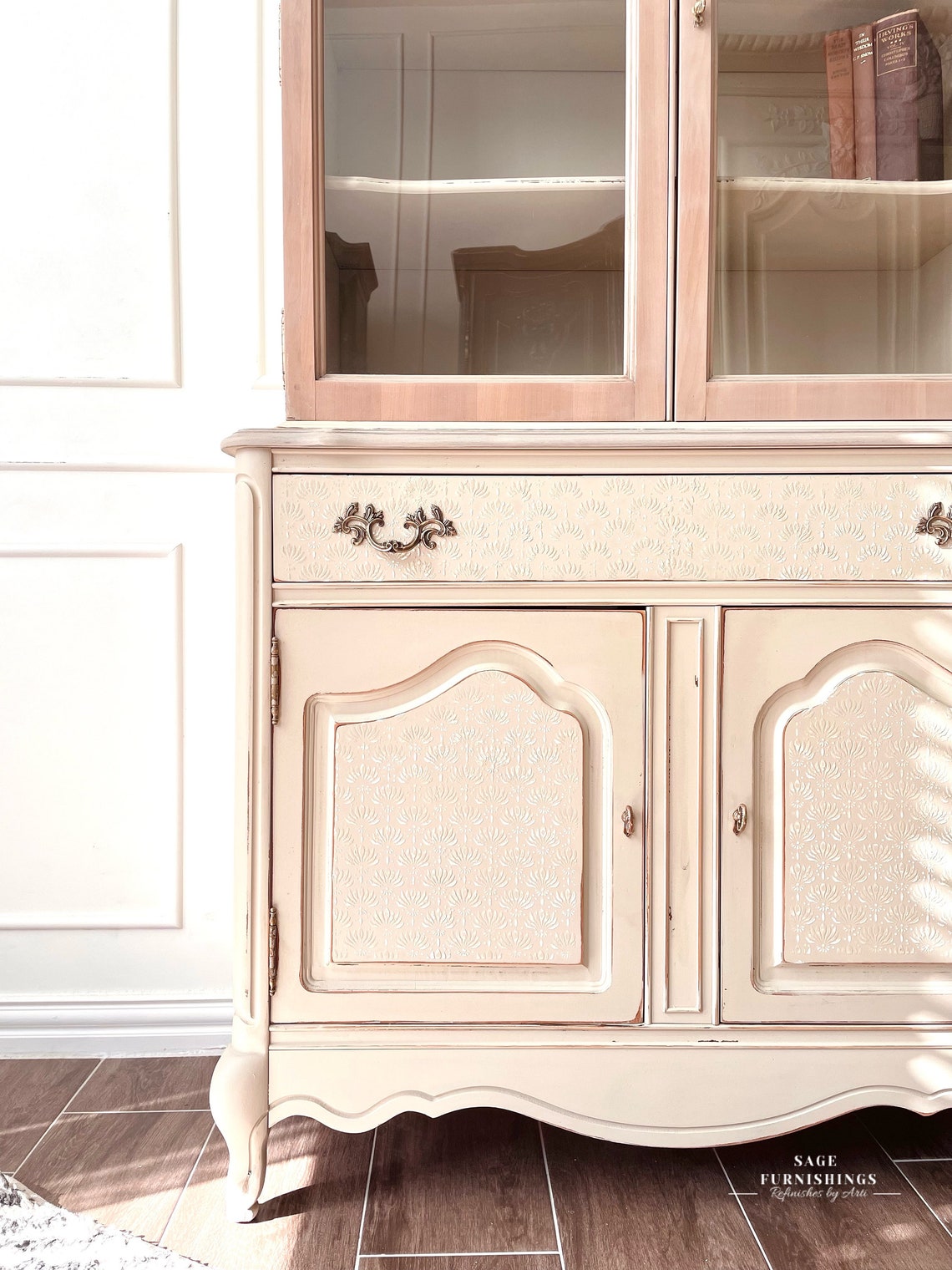 Vintage China Kitchen Hutch Dining Room Hutch Pie Pie