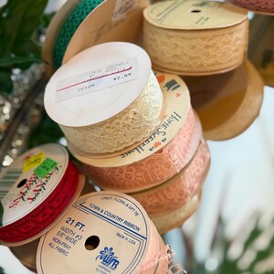 Vintage Lace Trim: Antique Sewing Supplies for Crafts & Decor