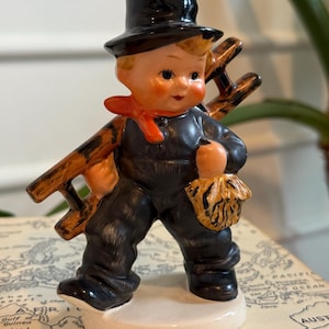 Vintage Goebel Chimney Sweep Figurine: German Porcelain Collectible