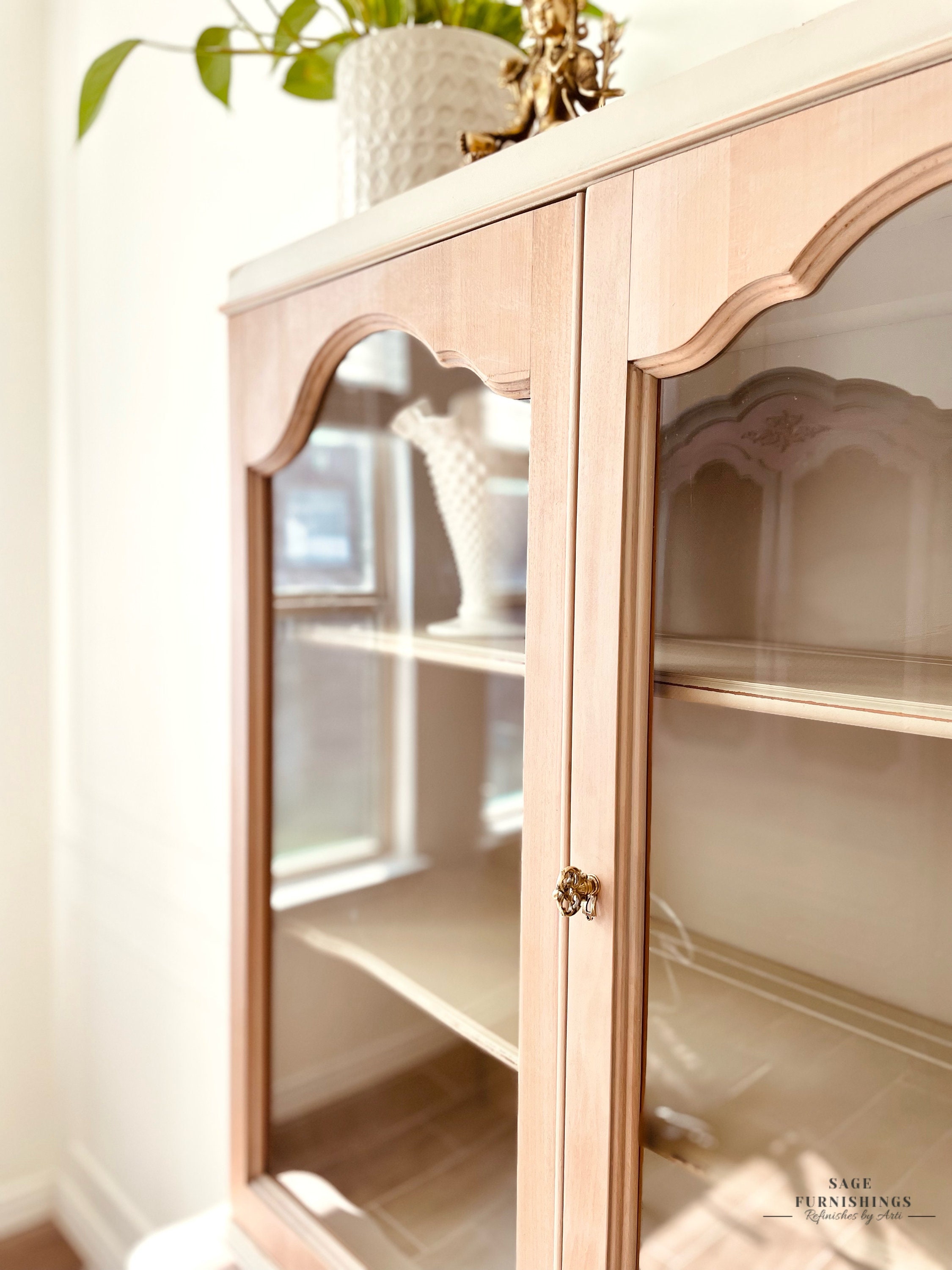 Vintage China Kitchen Hutch Dining Room Hutch Pie Pie