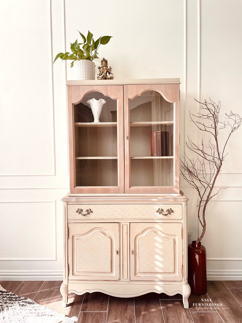 Vintage China Kitchen Hutch Dining Room Hutch Pie Pie