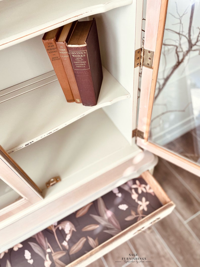 Vintage China Kitchen Hutch Dining Room Hutch Pie Pie