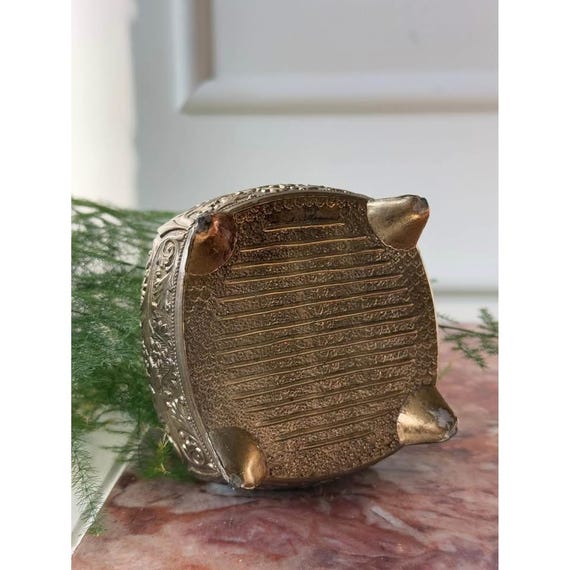 Vintage Trinket Box: Red Lined Keepsake Box - image 7