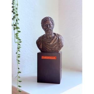 Aristotle Bust Sculpture: Classical Greek Philosopher Statue