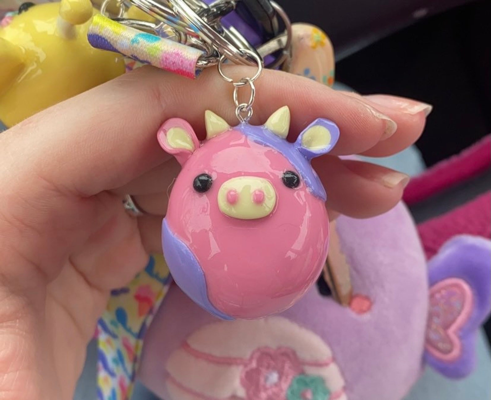 Squishmallow Earrings Keychains or Necklace | Etsy