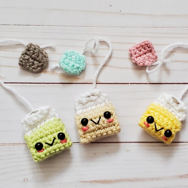 PDF PATTERN- Lil Teabag- Crochet Pattern