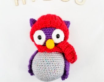 PDF Pattern- Hibou the Owl - Crochet Pattern