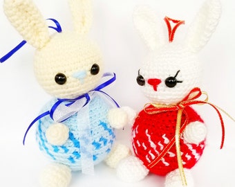 PDF PATTERN- Ornament Bunny- Crochet Pattern