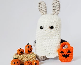 PDF PATTERN- Boo Bunny- Crochet Pattern