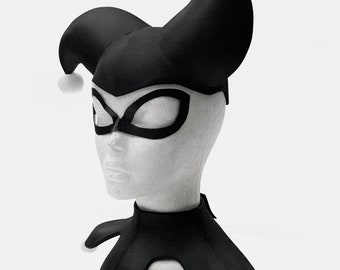 Harlequin Hat, Collar and Mask Foam PATTERN / TEMPLATE