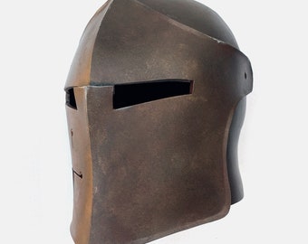 Italian Visored Barbuta Helmet Foam PATTERN / TEMPLATE