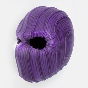 Purple Baron Mask Foam PATTERN / TEMPLATE