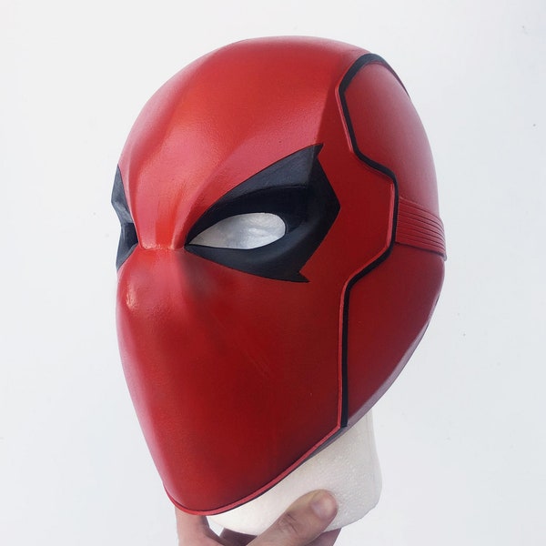 Red Game Mask Foam PATTERN / TEMPLATE