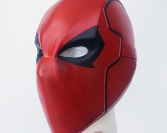 Red Game Mask Foam PATTERN / TEMPLATE