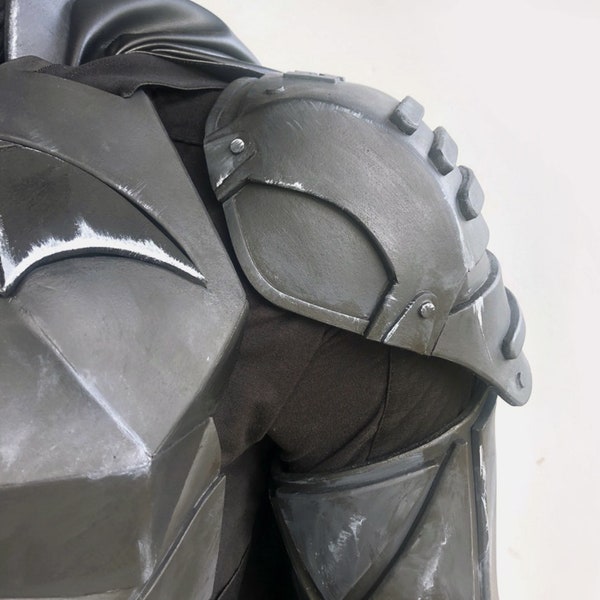 Vengeance Arm, Shoulder and Collar Armor Foam PATTERN / TEMPLATE