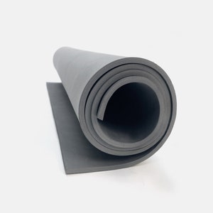 Black Foam Sheets Roll Premium Cosplay Large EVA Foam Sheet 13.9 x