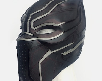 Panther Mask Foam PATTERN / TEMPLATE
