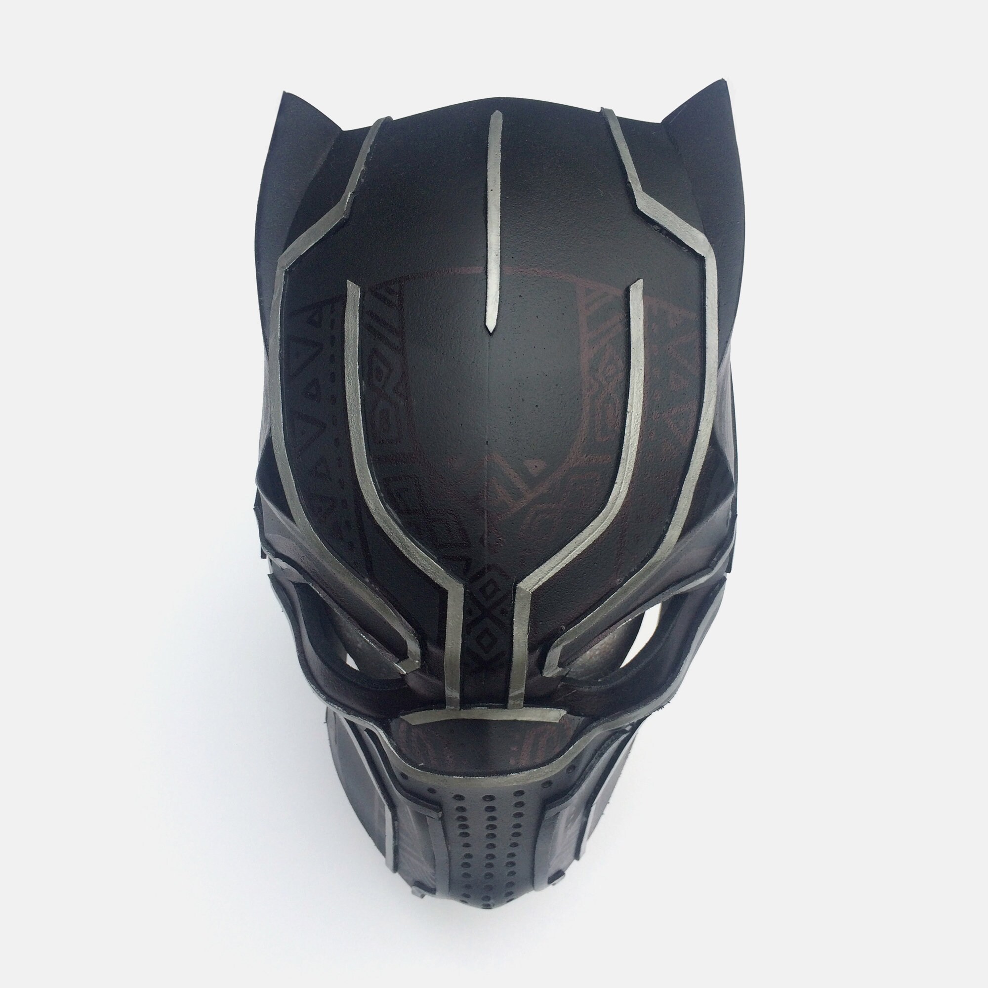Black Panther Mask Foam PATTERN / TEMPLATE Etsy