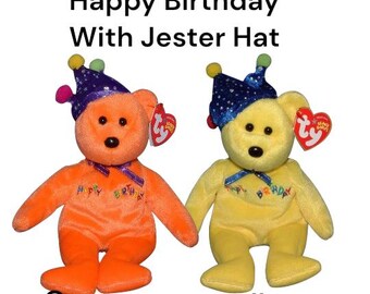 Ty Beanie Babies バースデーベア - Etsy 日本