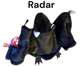 Ty Beanie Buddies Bats & Halloween Batty、Radar、BAT-e、Shivers