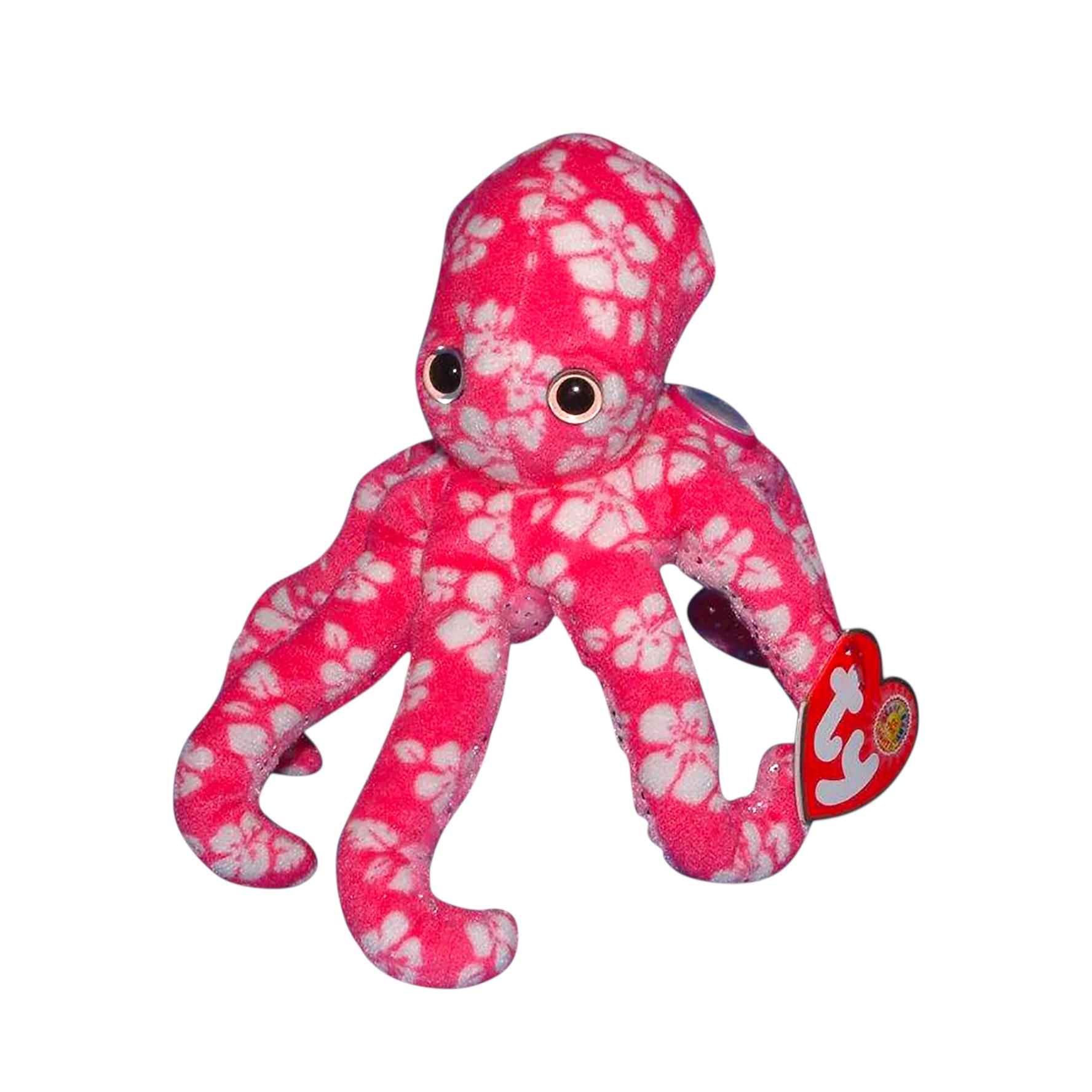 Ty Beanie Babies Hibiscus Collection Sunnie, Sandals, Sunrise