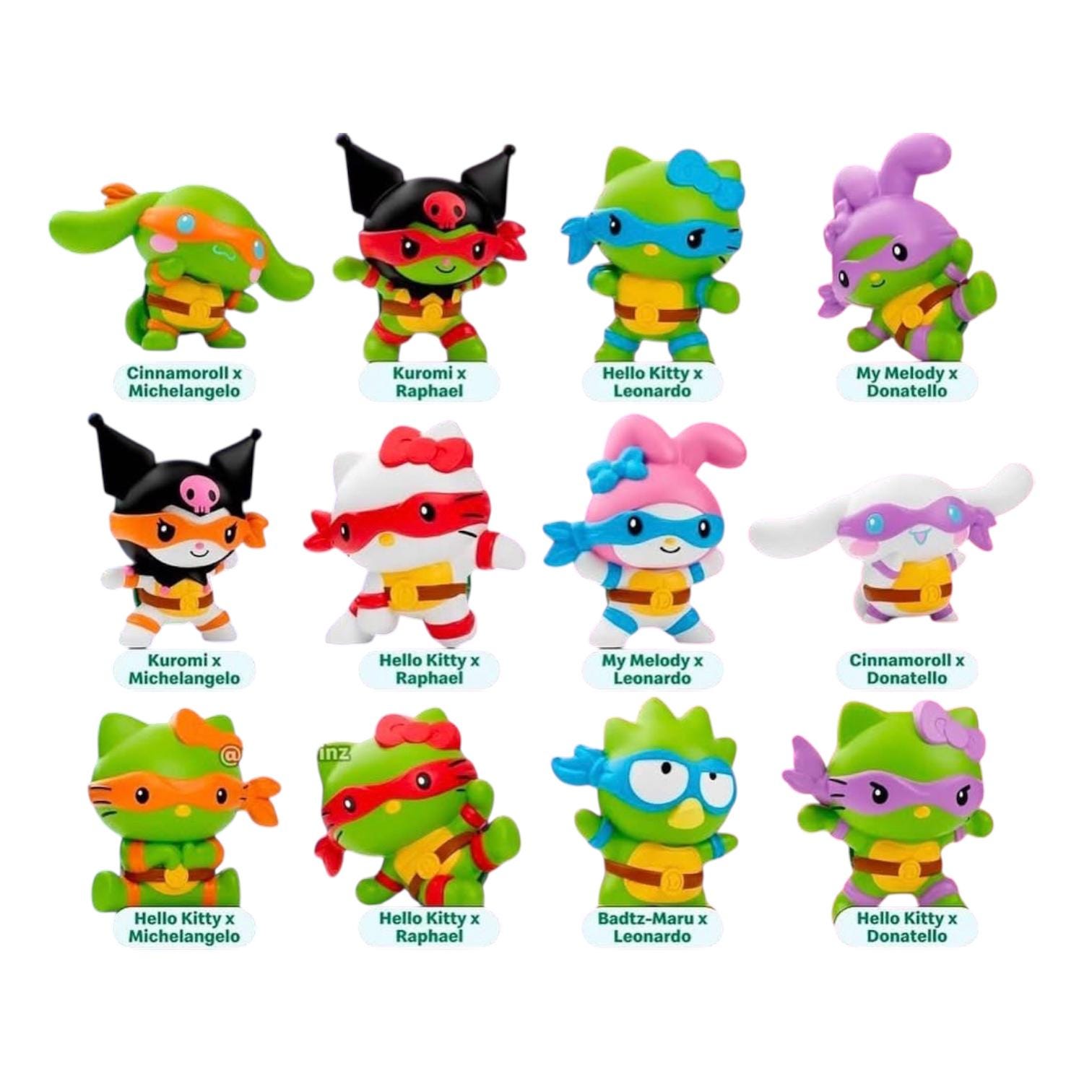 【HELLO KITTY】ミュータントタートルズ×マクドナルド　ハッピーセット HELLO KITTY】ミュータントタートルズ×マクドナルド ハッピー