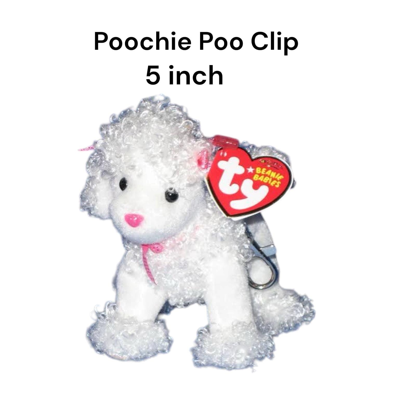 Ty Beanie Babies Dogs Poodle's Ohh-la-la, Demure, Brigitte, L