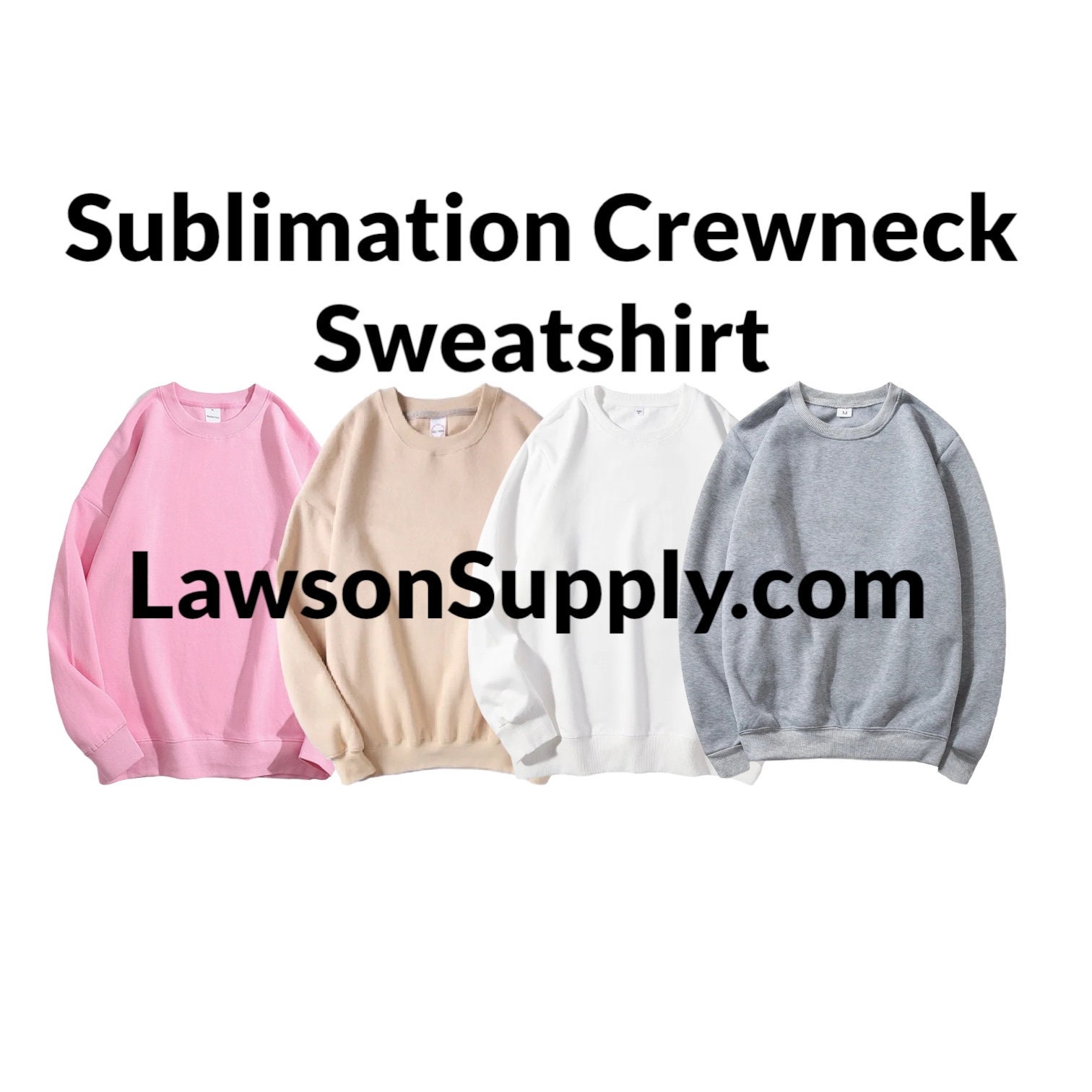 sublimation crewneck