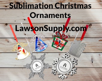 Ornements de Noël à sublimation
