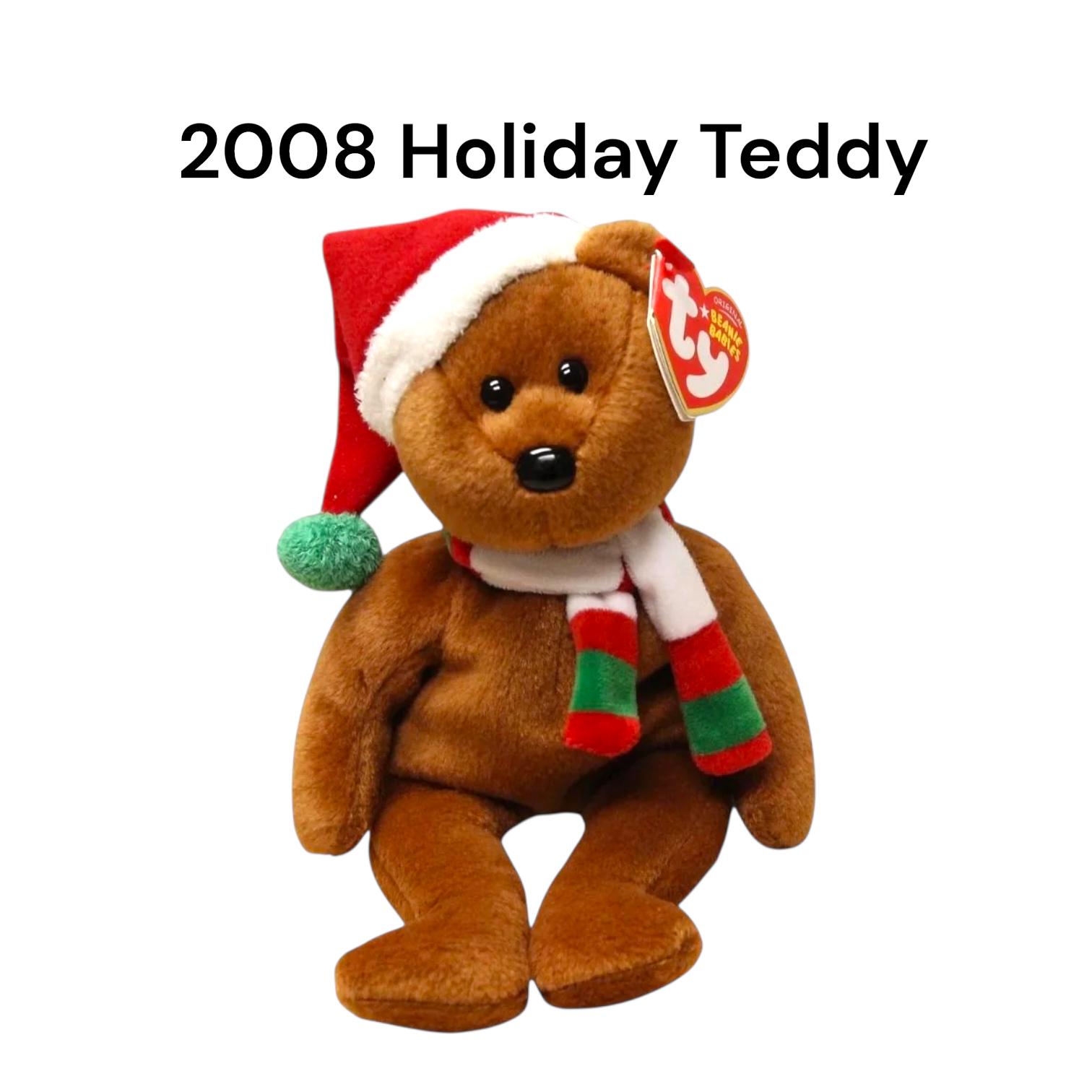 Ty Beanie Babies クリスマス ホリデー テディベア 1997年、1998年