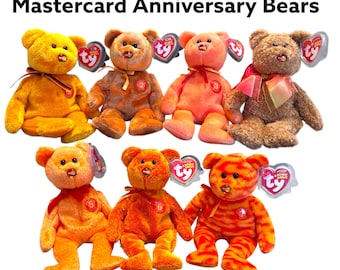 ヴィンテージ 1990 年代 Ty Beanie Kids 男の子用人形「The Beanie