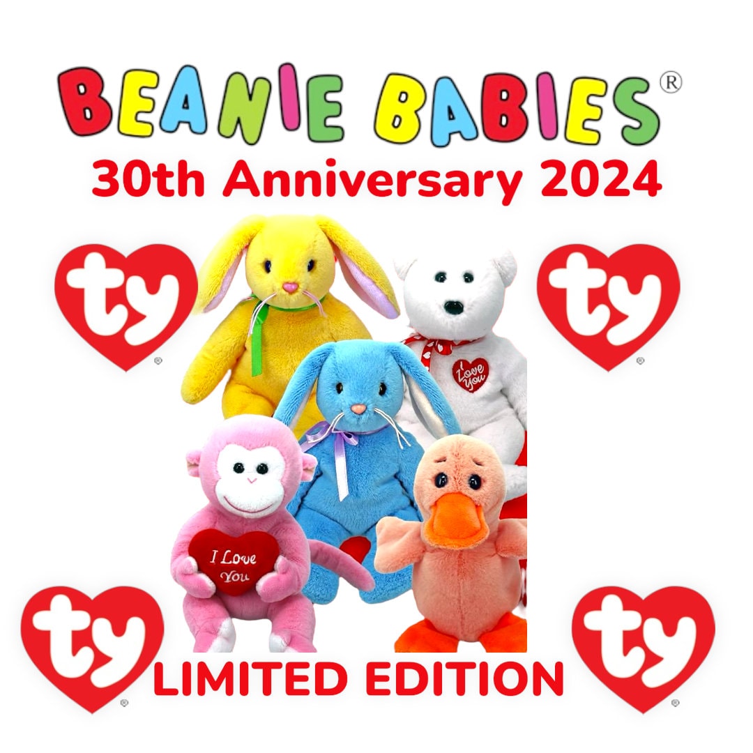Ty Beanie Babies 30th Anniversary Ty Beanie Babies Rare Special Editions limited STOCK Etsy UK