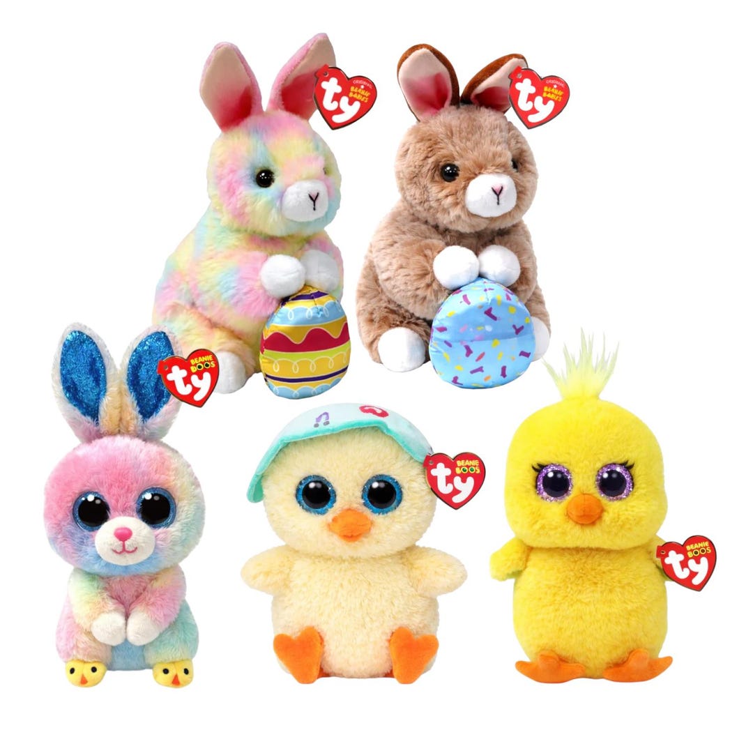 Ty Rabbit Chick Ty Beanie Babies and Boo’s Easter Spring Bunny & Chicks - Etsy