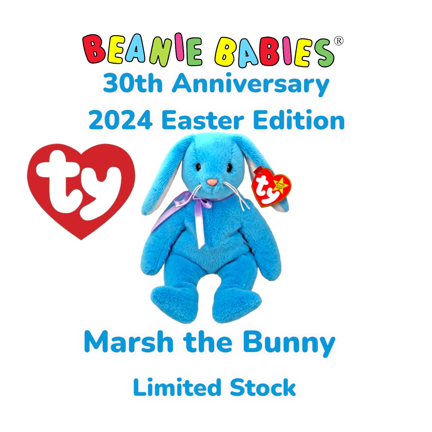 Ty Beanie Babies 30th Anniversary Ty Beanie Babies Rare