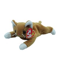 Ty Beanie Babies Cats Zip Flip Nip Chip Snip Pounce Prance
